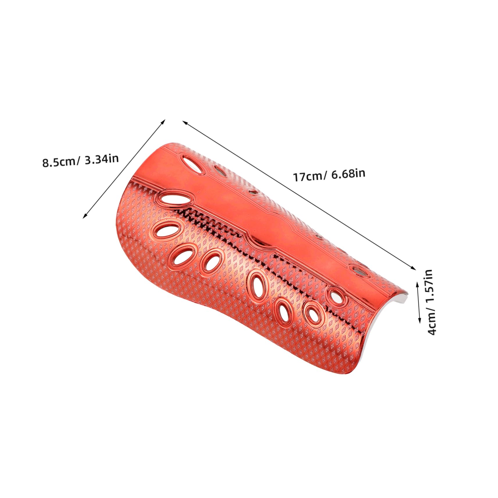 Toddmomy 1Pair Soccer Shin Guards with Breathable Sleeves Electroplated Protective Gear for Boys and Adults for Youth Football Matches and Sports Activities