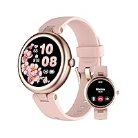 SHANG WING Smartwatch Donna Piccolo Smart Watch Rotondo Orologio Fitness Donna Contapassi
