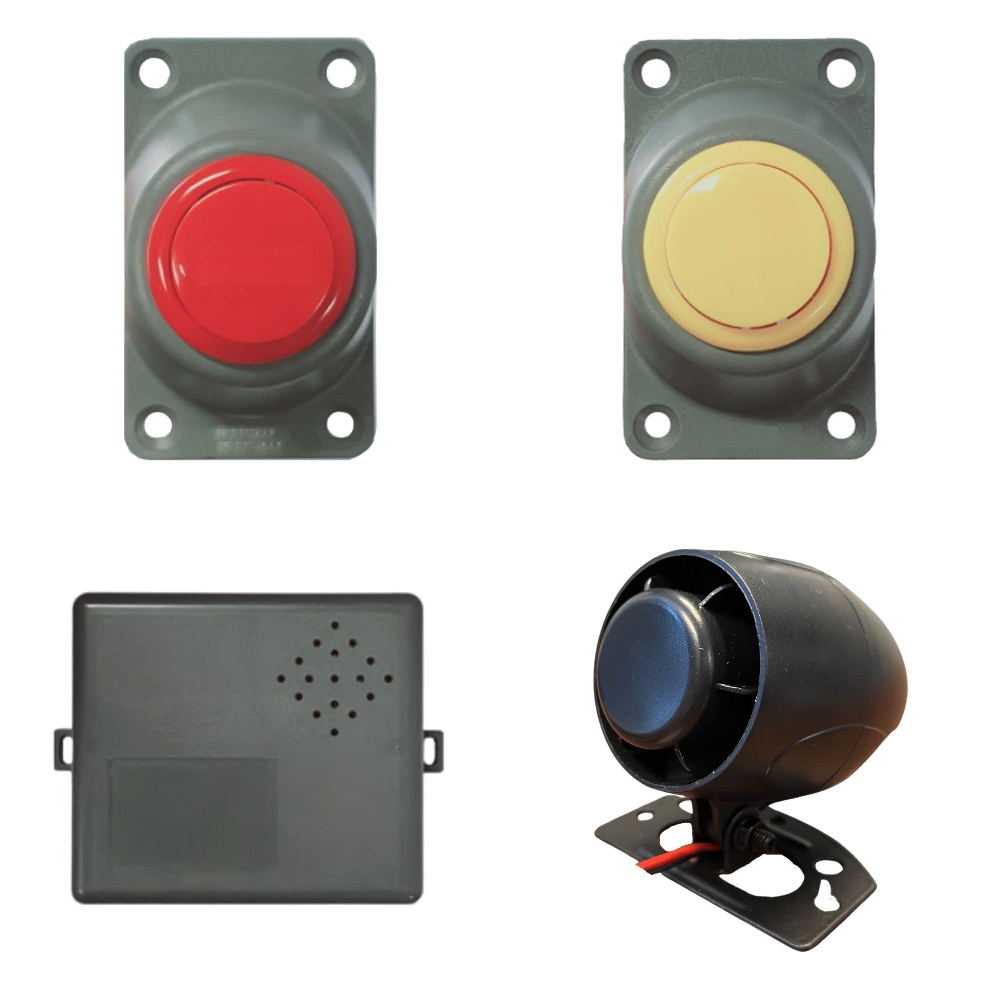 Amazon | 送迎バス置き去り防止システム [製品本体のみ] 緊急用非常