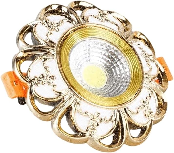 European Round Led Recessed Ceiling Light Living Room Dining Room Home Recessed Downlight Mounting Aperture Ceiling Downlight Anti-Glare Spotlight
