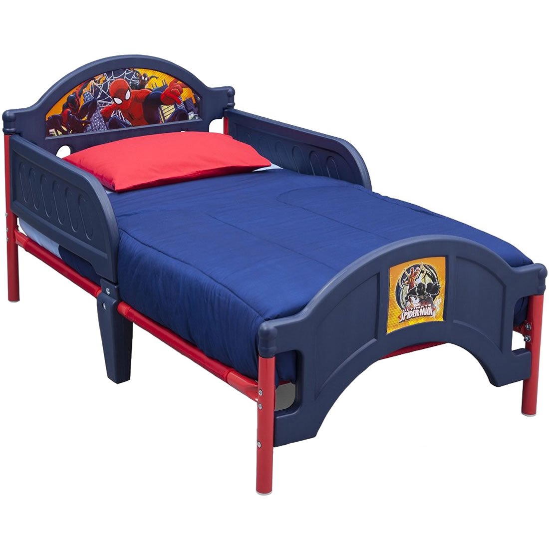 Plastic Toddler Bed, Marvel Spider Man