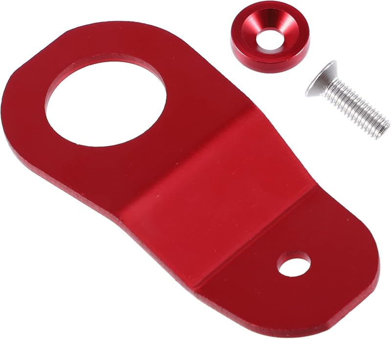 Suporte do radiador de água X AUTOHAUX em alumínio vermelho para Honda Civic, S2000 AP e Acura Integra – 1 conjunto