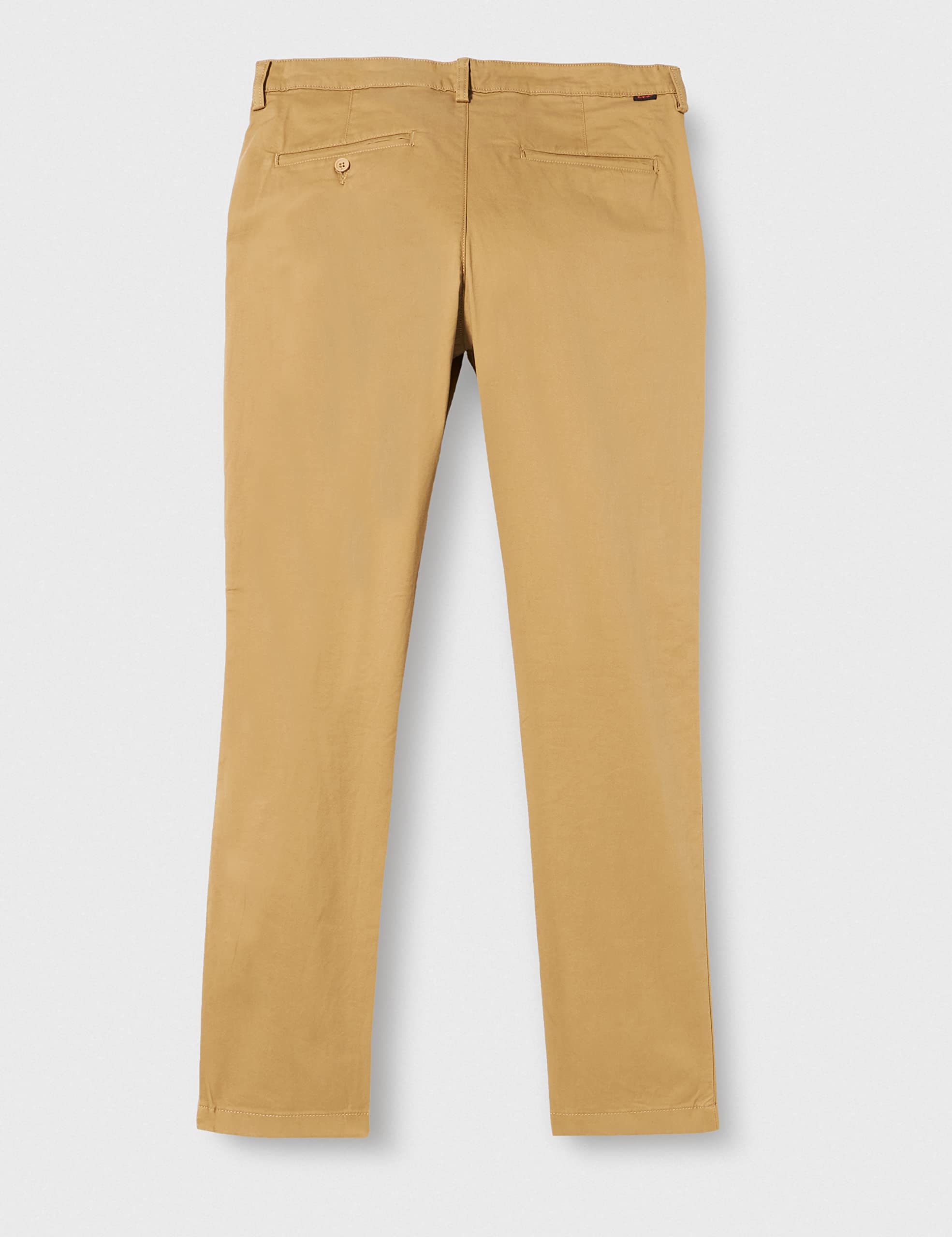 Lee Chino Slim Pantalones, marrón, 30W x 32L para Hombre