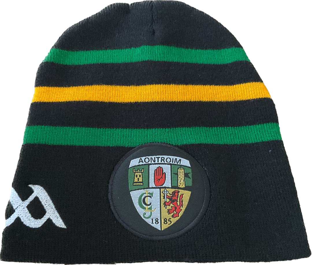 ANTRIM Official GAA Ireland County Home Style Beanie hat very rare limited Stock