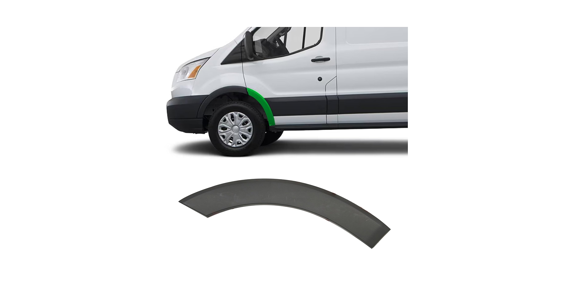 Amazon.com: Copgge Front Left Side Door Fender Flare Molding