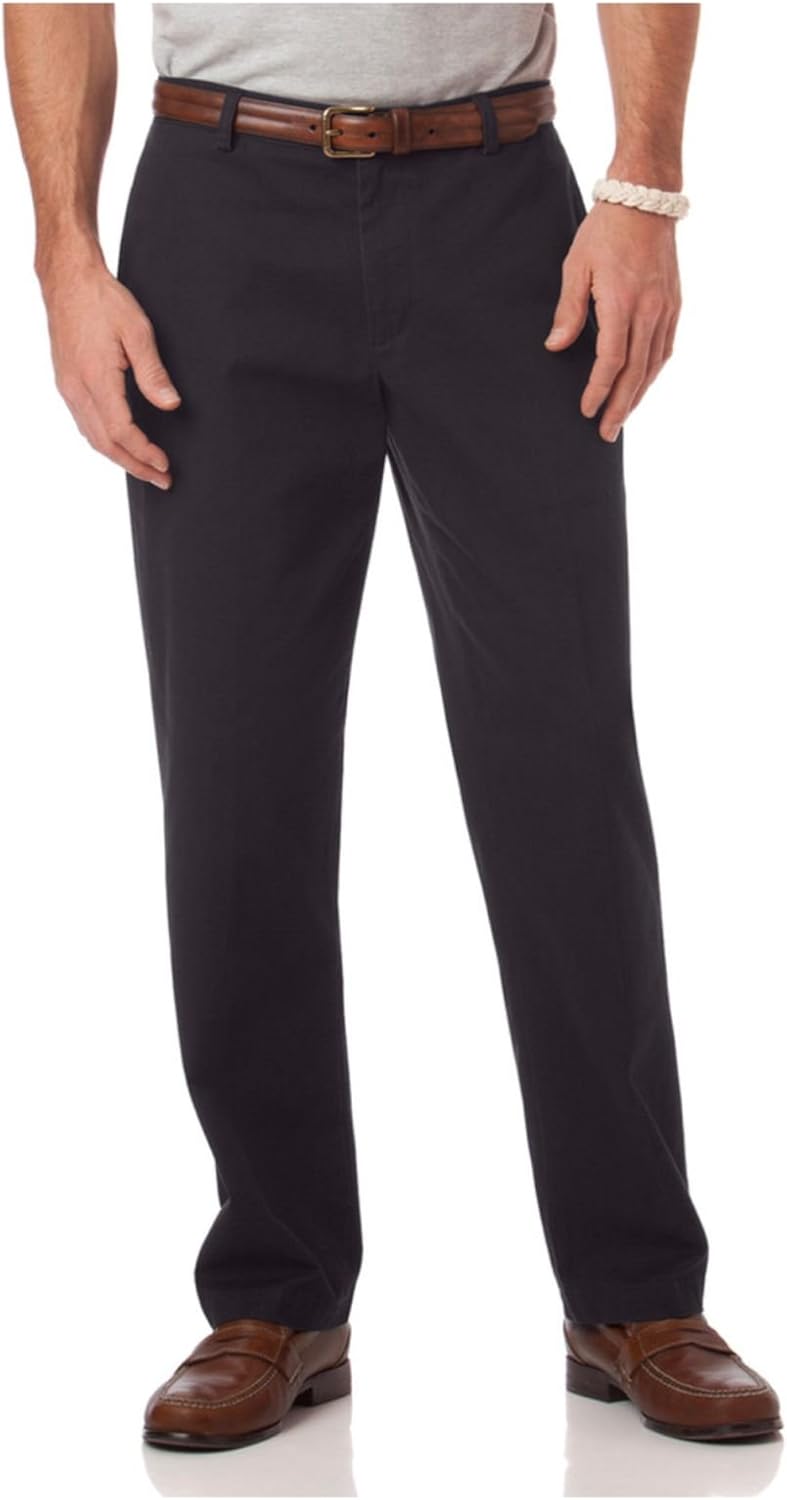 Chaps Men's Flat Front Pant at Amazon Men’s Clothing store
