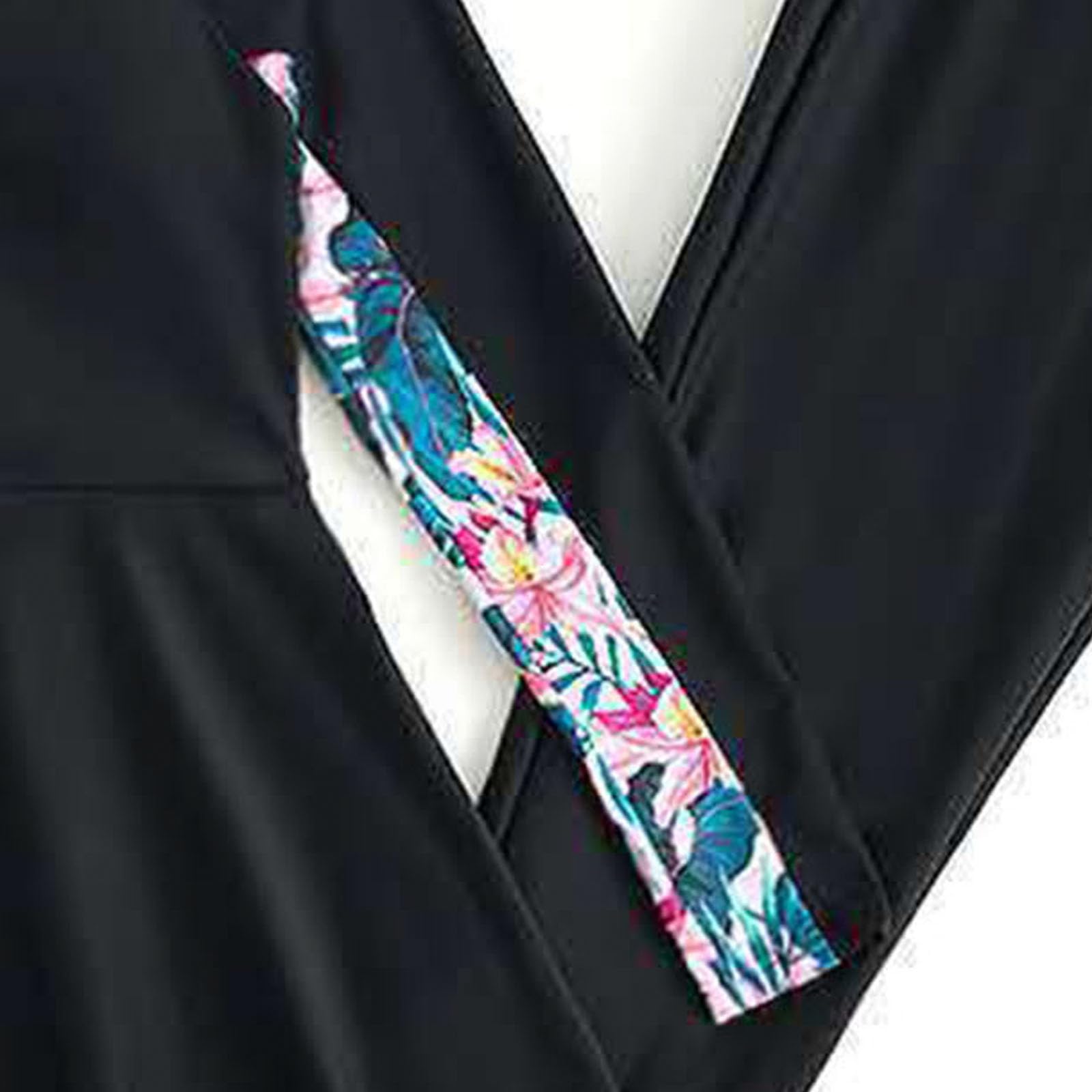 Generisch Mädchen Badeanzug mit Langen Ärmeln, 2 teiliges Set mit Rashguard, Badeanzüge für Teenager Schwimmanzug Damen Reißverschluss Cover Up Schwimmanzug Full Cover Langarm Top Hose