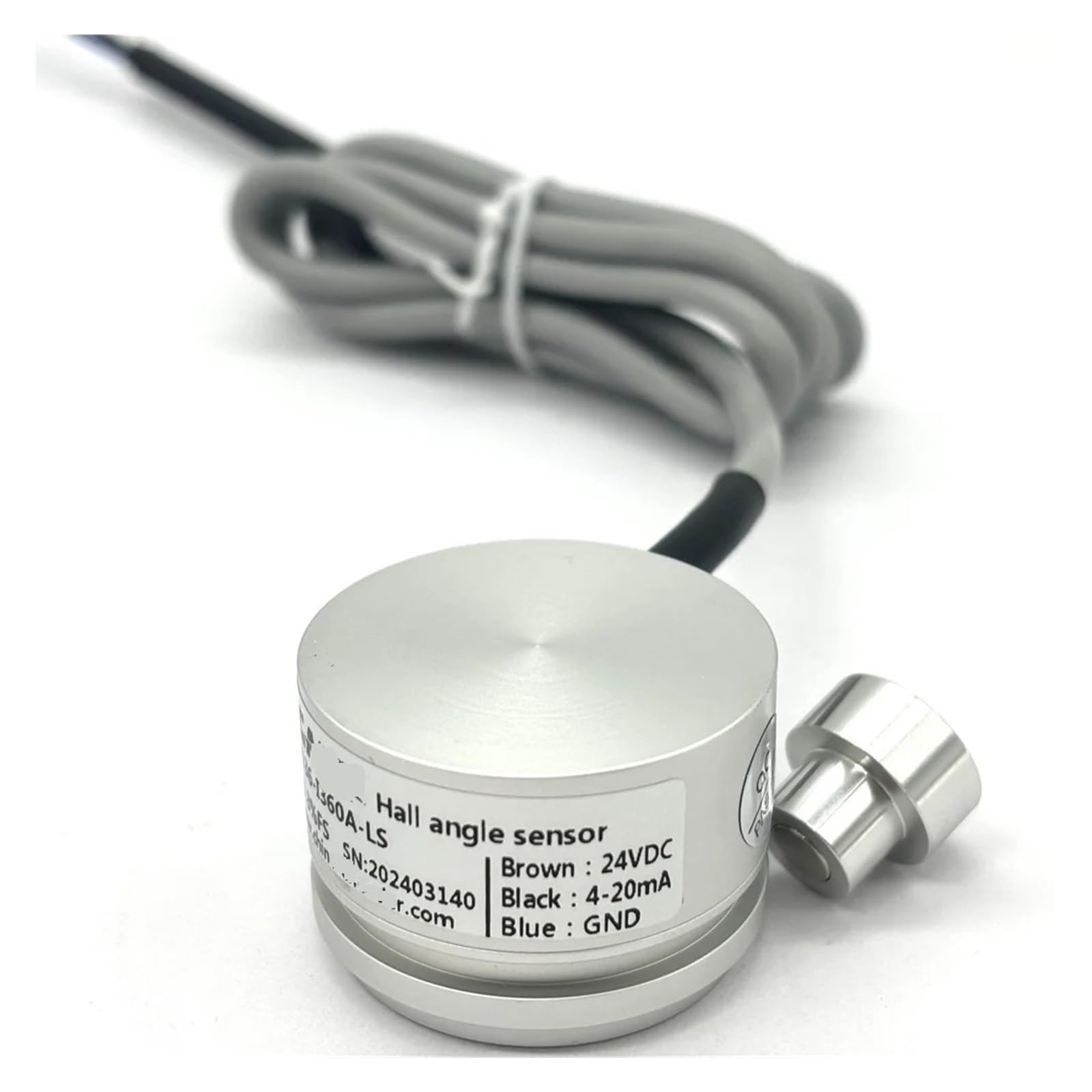 Sensor de ángulo Hall Fuente de alimentación de 24 V M136-I360A-LS