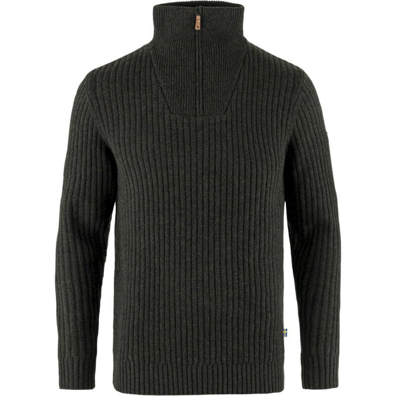 Sweatshirt Homme Fjällräven Övik Half Zip Knit M en Laine