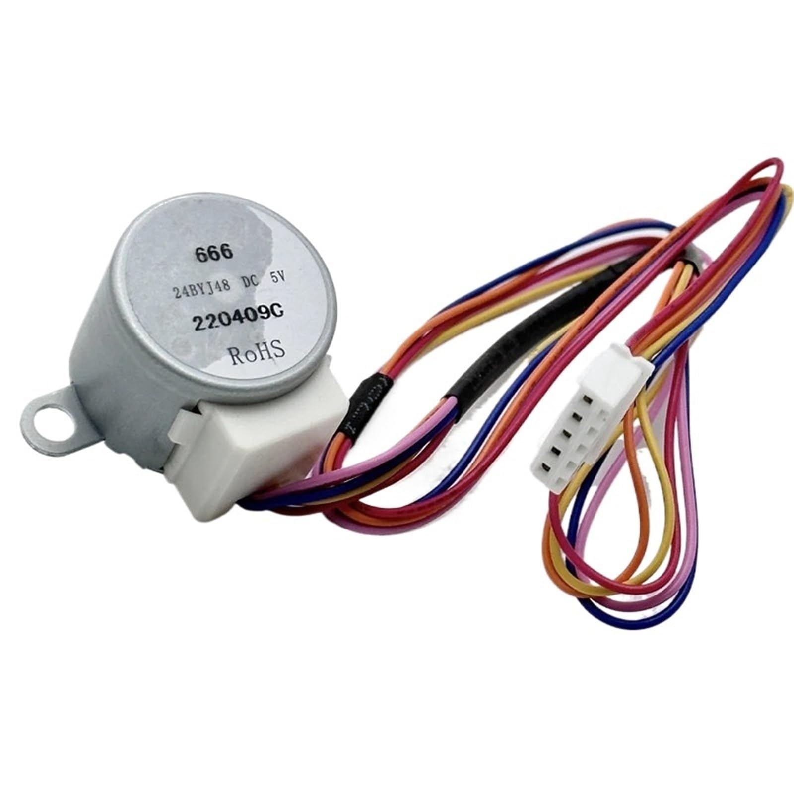 TQSKA DC 5V 24BYJ48 Micro Gear Stepper Reduction Motor 4-Phase 5-Wire 64:1 Reduction Ratio