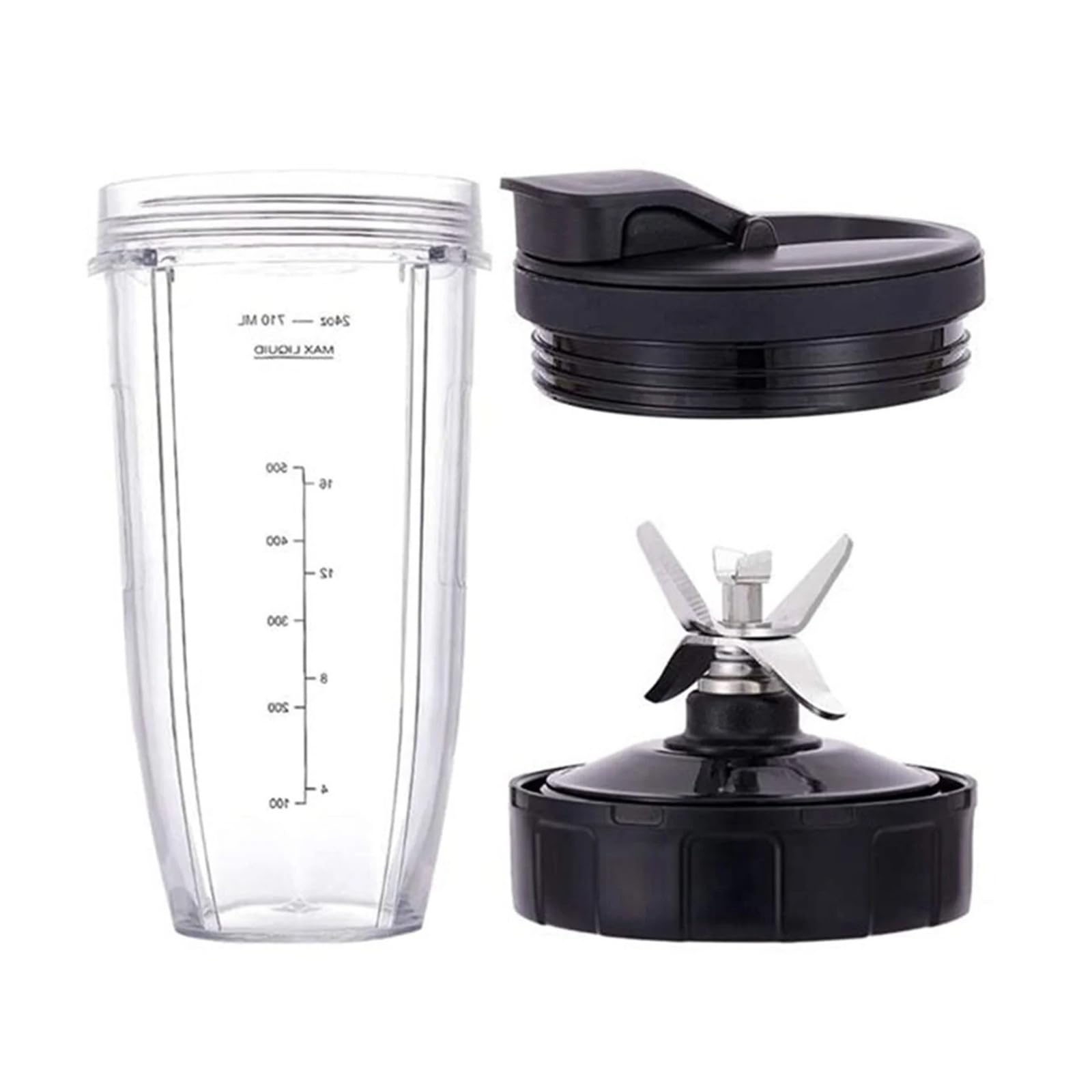 Lame d'extraction à 7 ailettes pour remplacer une pièce usée de blender 24oz