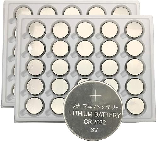 Miniatura 7 de 100pcs 2032 batería de celda de moneda CR2032 3V batería de botón de litio