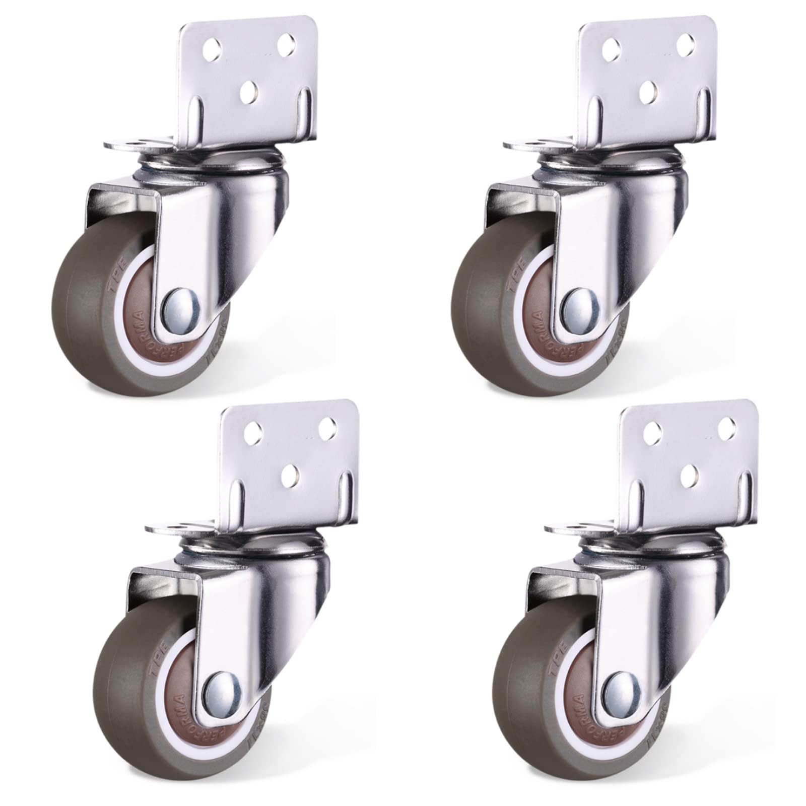 Pour meubles étroits et jardinières mobiles optez pour ces roulettes à vis 50 mm