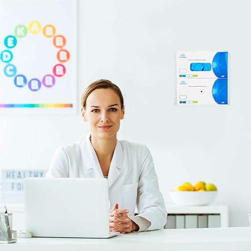 Miniatura 5 de Weysat 2 unidades de soporte de acrílico para guantera, dispensador de guantes para montaje en pared, estante acrílico transparente, dispensador de