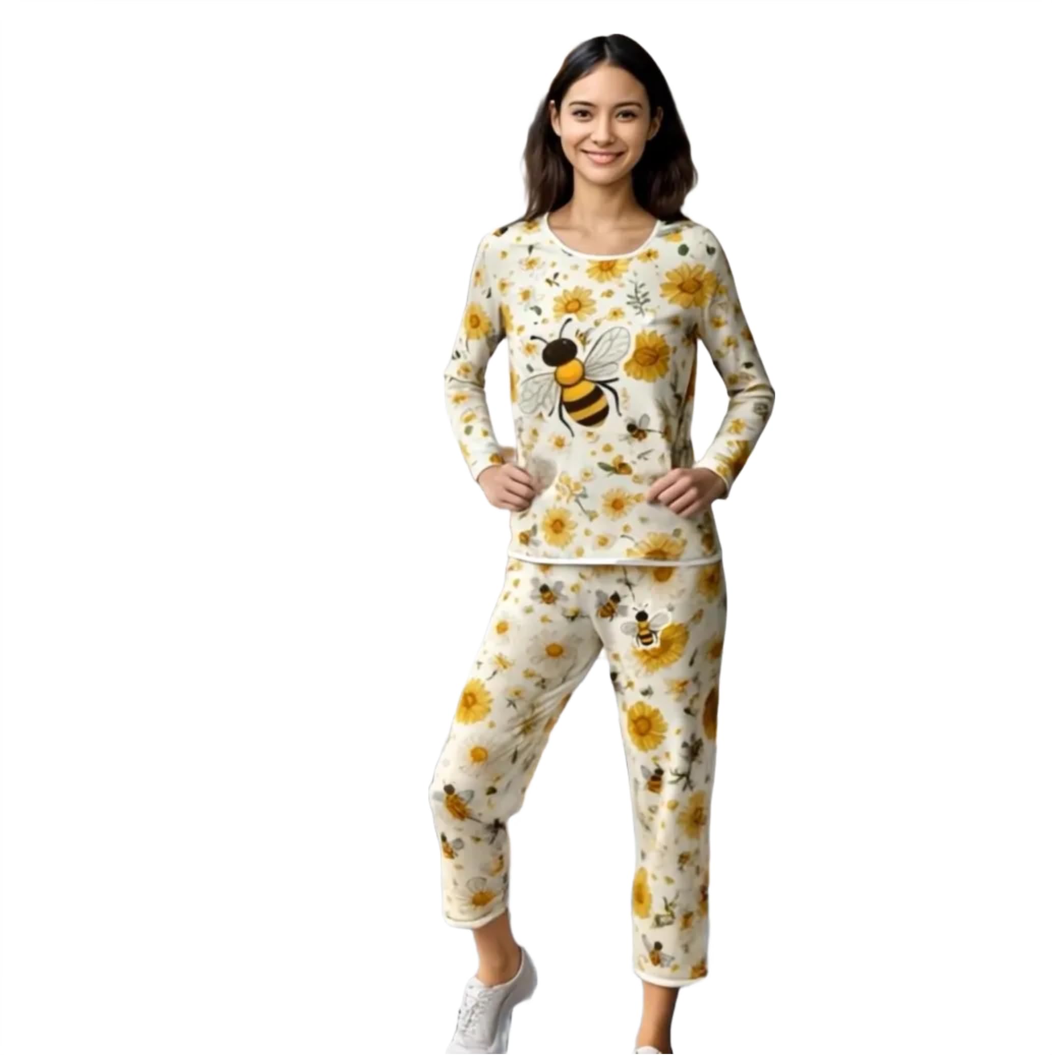 Women's Cotton Panda Printed Black Night Suit Set of Shirt & Pyjama Night Dress Women-image-31