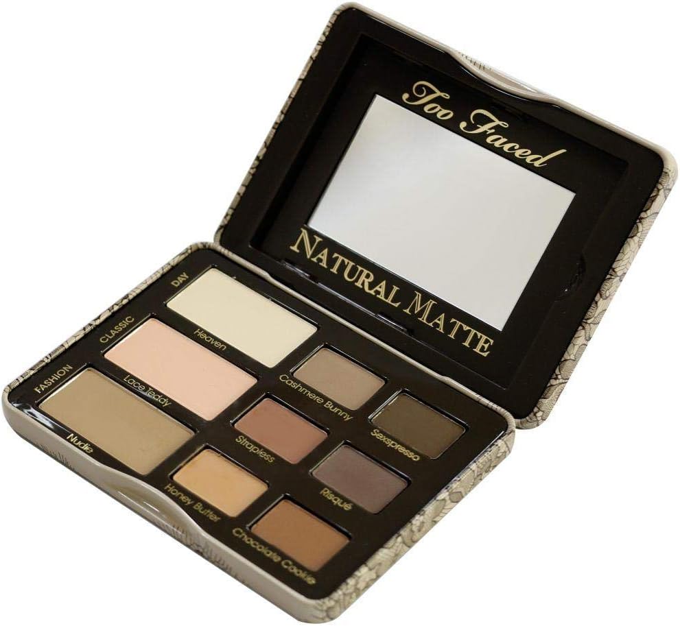 Eyeshadow Palette by Too Faced, Natural Matte, 9 Colors