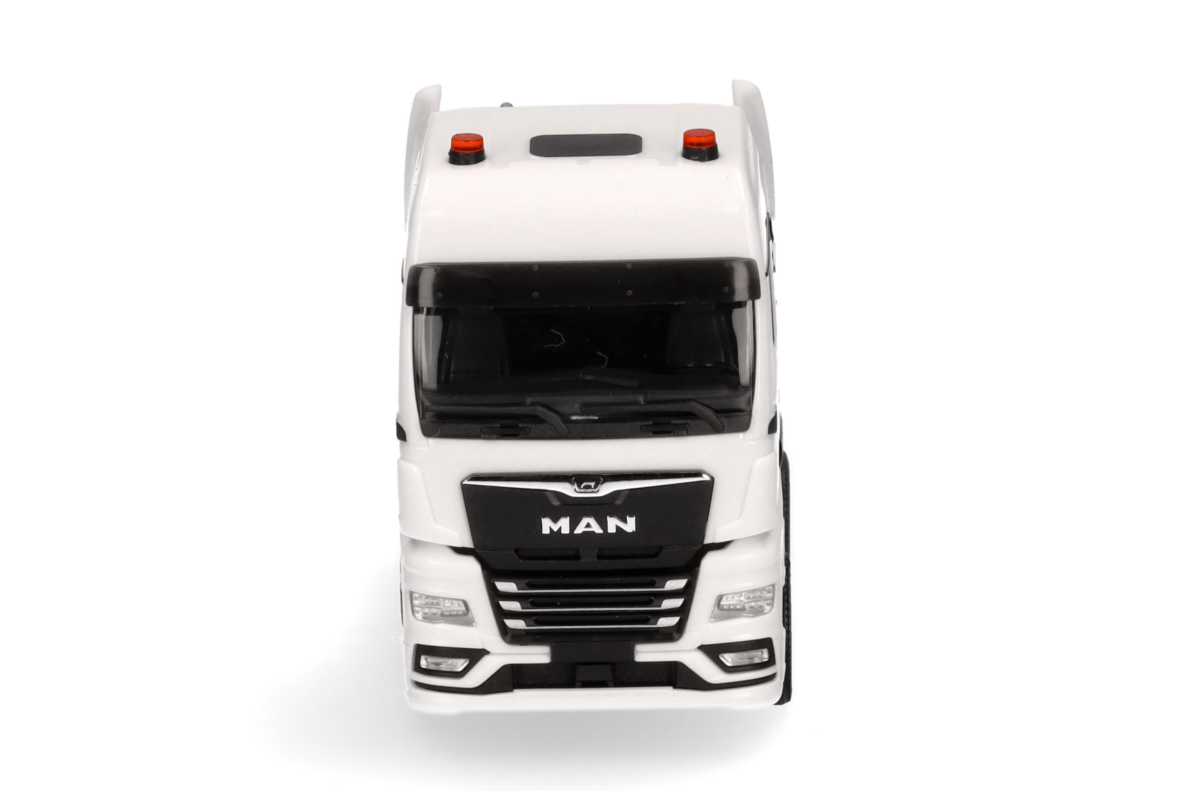 Trattore MAN Bianco 4 Assi Herpa 1:87 EM1064 - Kit Di Montaggio Nuovo