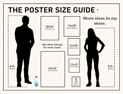 Miniatura 2 de Yes You Can, Set of 3, 11 x 14 Inch Poster Print, Minimalist, Typography, Motivational Bedroom Wall Art, Modern Home Decoration