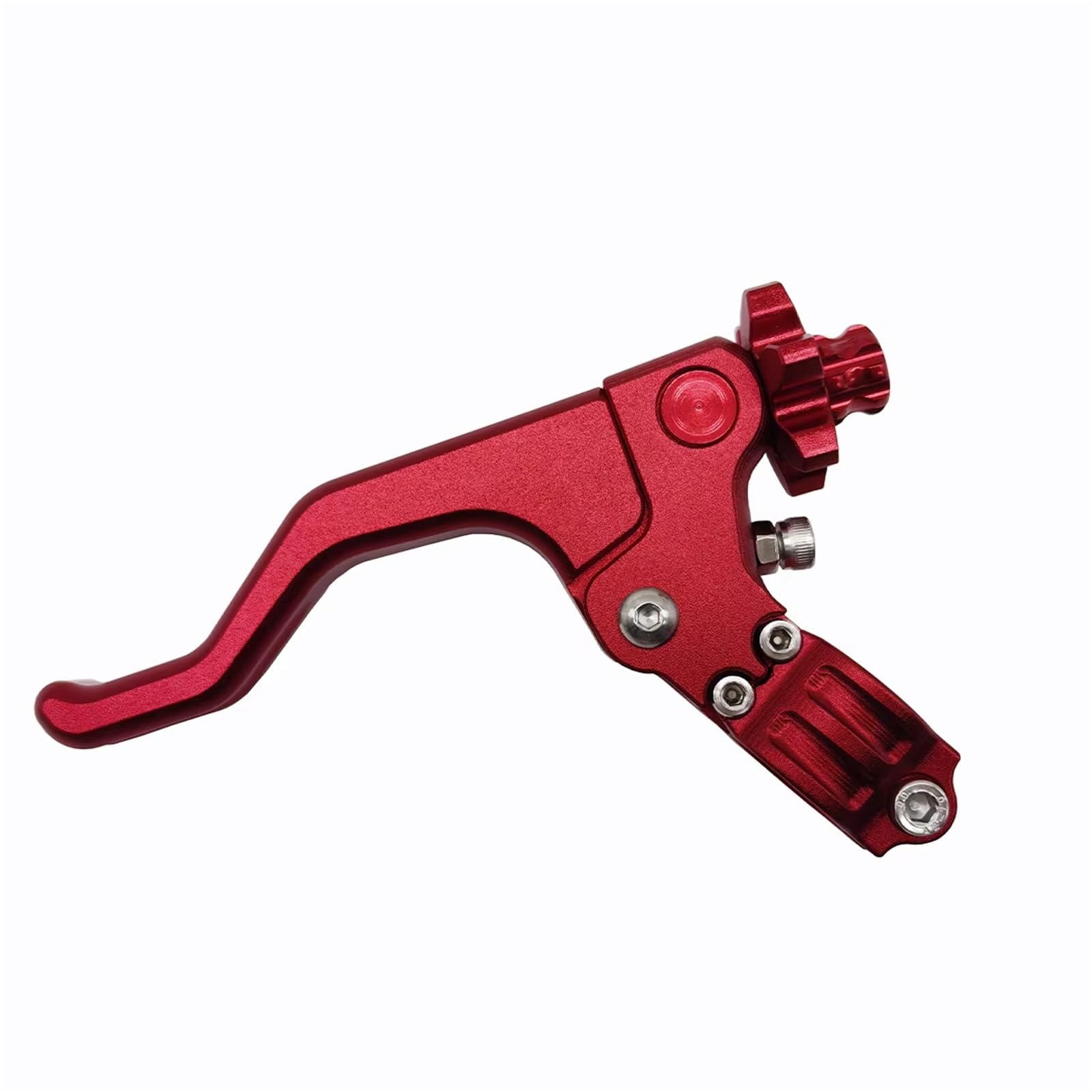 BeiZhengbhD Clutch Lever Handlebar Short Stunt Clutch Lever for CBR 600 for F2 for F3 for F4 for F4i for 650F for CBR1000RR for CRF250R for CRF450R for CRF250L for CRF250M(Red)