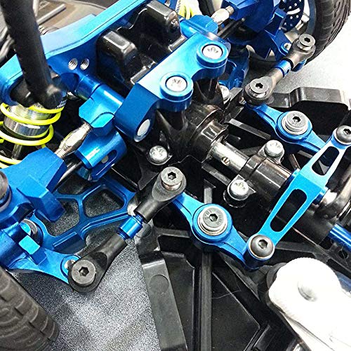 Varilla de dirección de metal TT02 de 9 piezas para coche RC 1/10 2