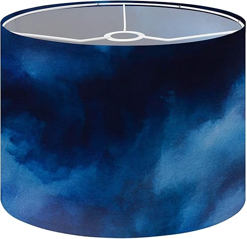 Miniatura 10 de Drum Lamp Shade Graffiti swirl neon blue pink yellow Funky 80s street art vibrant Lampshade for Floor Lamps Table Lamps Pendant Light 11"x8.9"