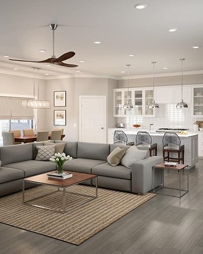 Miniatura 2 de Monte Carlo 3mavr60agp, Maverick ventilador de techo antiguo Pewter 60 pulgadas para exteriores con control remoto