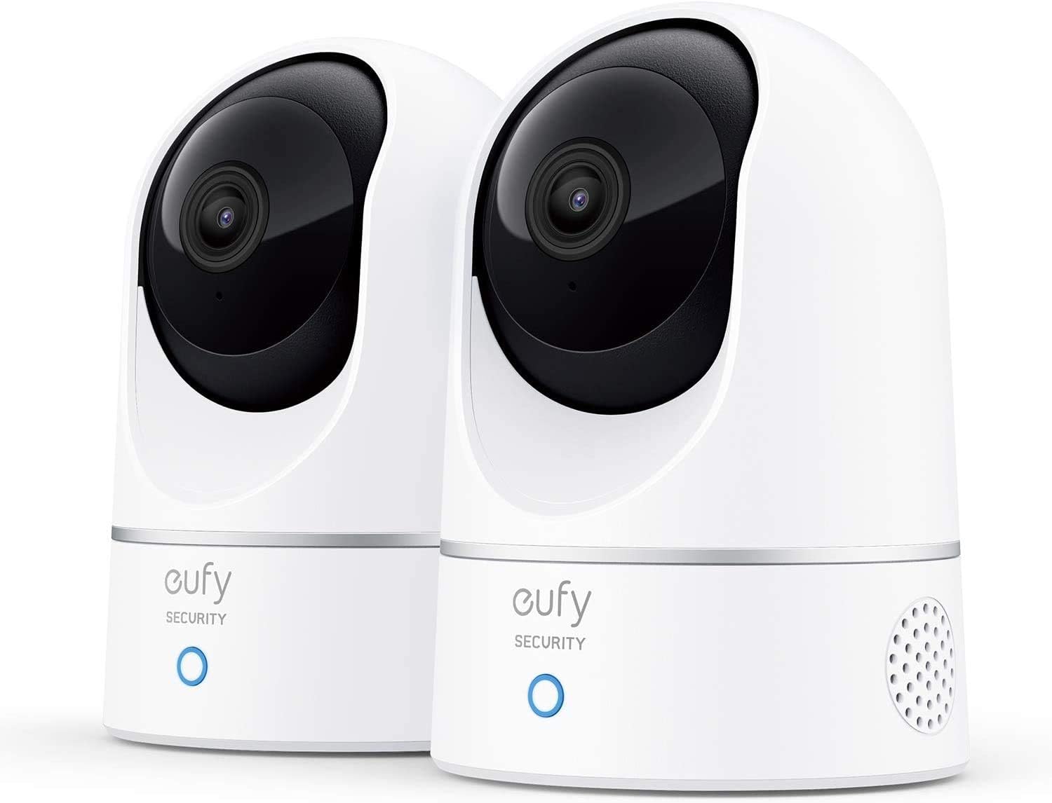 S220 Indoor Cam 2-Cam Kit, 2K Security Indoor Camera Pan & Tilt, Plug-in Camera with Wi-Fi, Human & Pet AI, Voice Assistant Compatibility, Motion Tracking, Homebase not Compatible