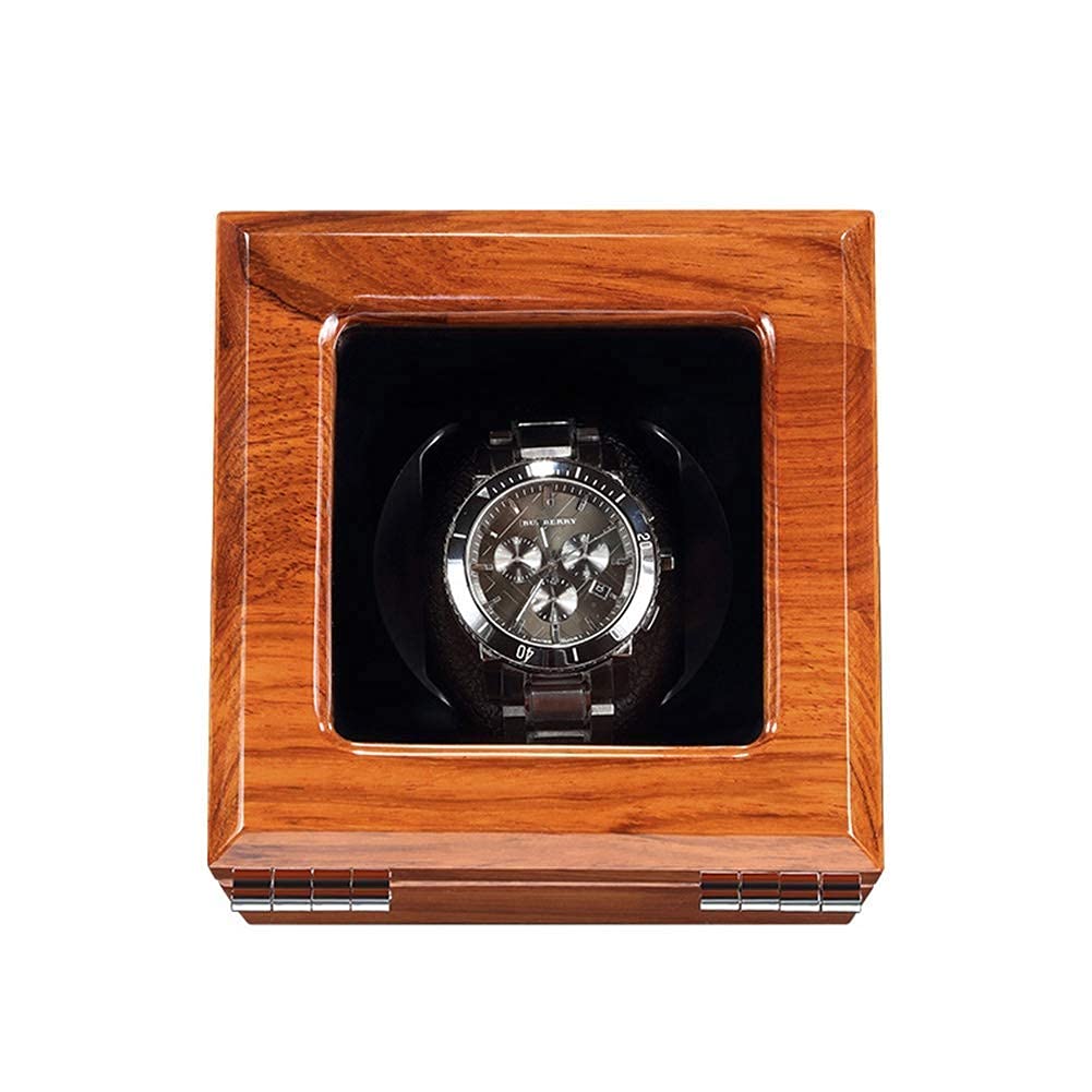 NZPOST Étui de Rangement avec Moteur Silencieux et 5 Modes de Rotation pour la Plupart des Montres-Bracelets
