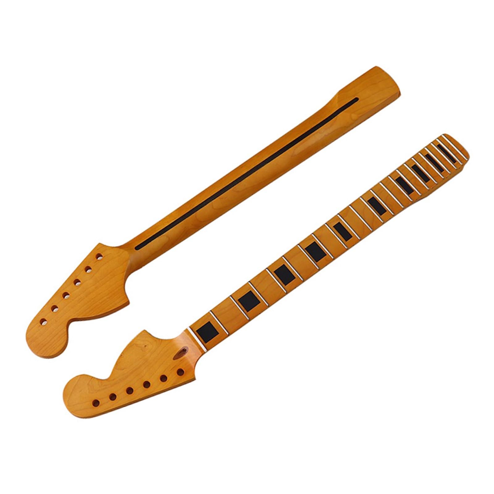 DIY Guitar Necks Big Head 6 String 22 Fret Matte Peach Neck Suitable For ST Electric Guitar DIY Accessories