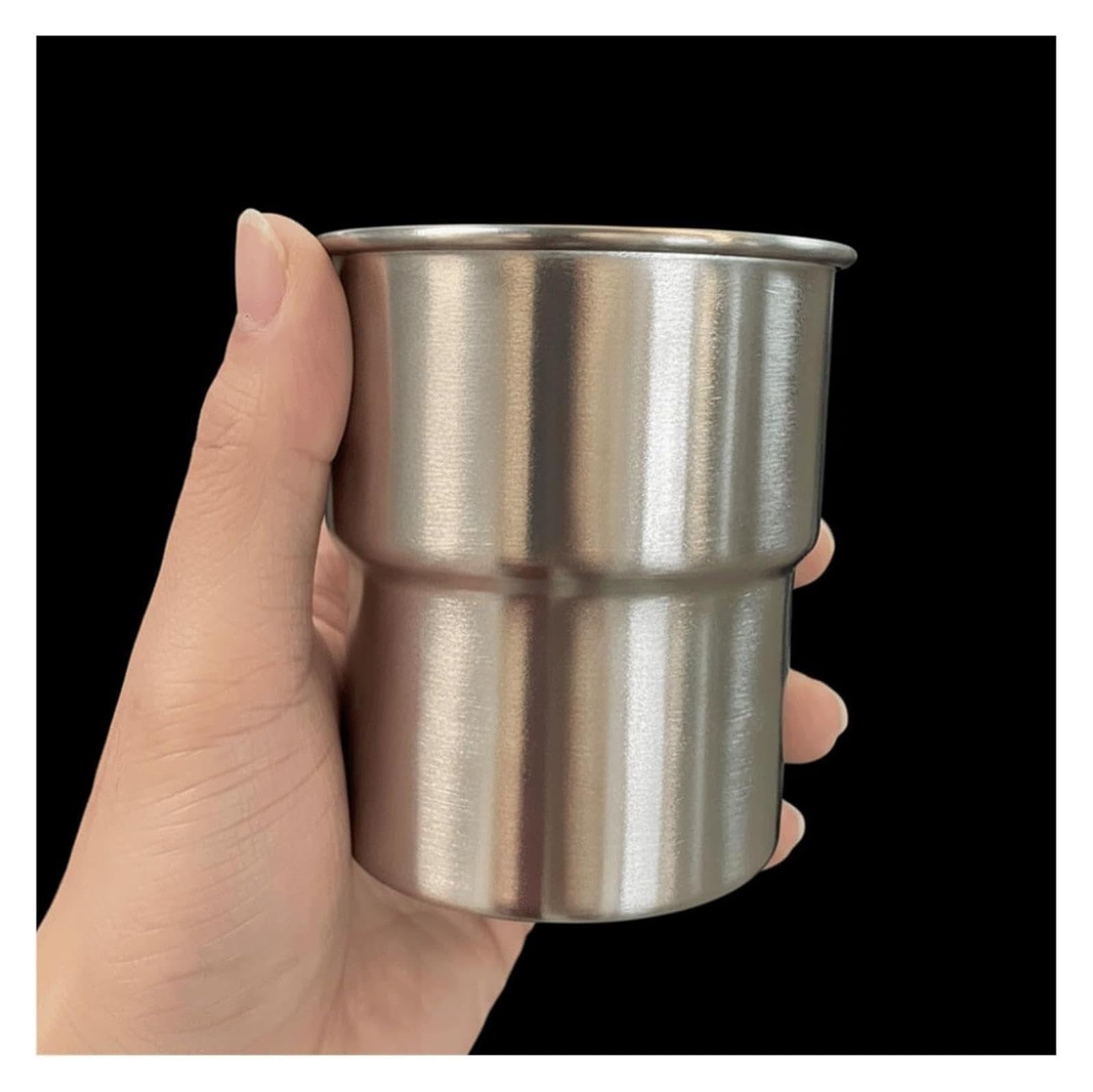 1 Taza Plegable de Acero Inoxidable 304