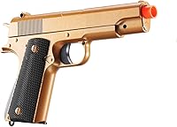 Vista 3 de 1911 aleación serie primavera pistola Airsoft (color: dorado)