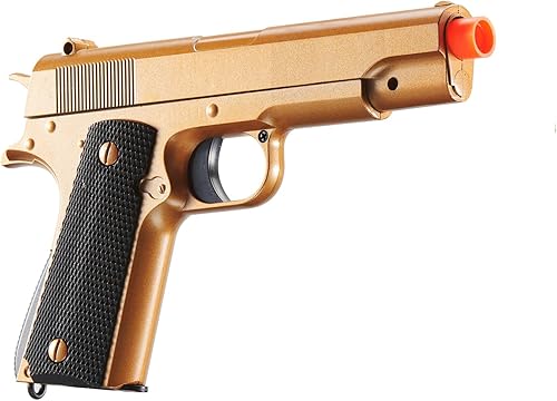 Miniatura 3 de 1911 aleación serie primavera pistola Airsoft (color dorado)