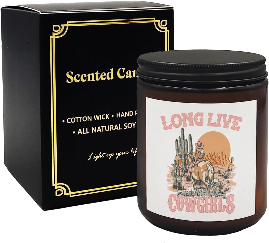 Manchengzi Western Candles, Cowgirl Candle, Cowgirl Gifts