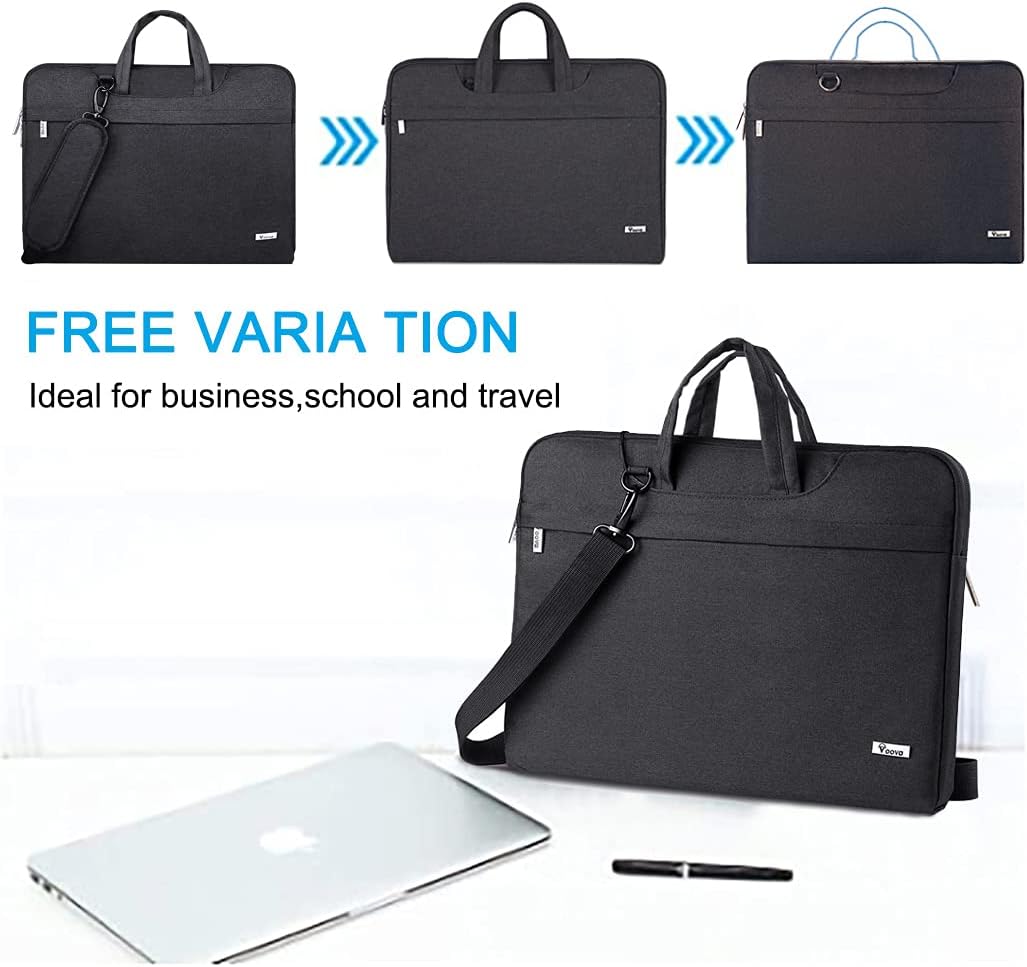 Voova Laptop Bag Case 13 14 Inch Compatible with MacBook Air 13 M1/M2/M3/M4, MacBook Pro 13/14, Chromebook 14 - Image 5
