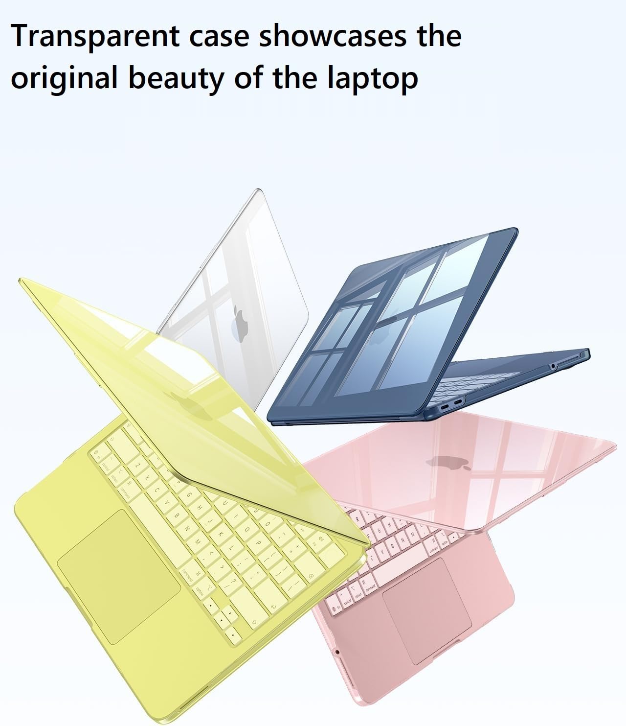 Midkart Compatible with MacBook Neo Case 13 inch 2026 Release Model A3404 with A18 Pro Chip Hard Shell Case Cover with Keyguard and Dustplugs, Crystal Clear — Amazon image 7