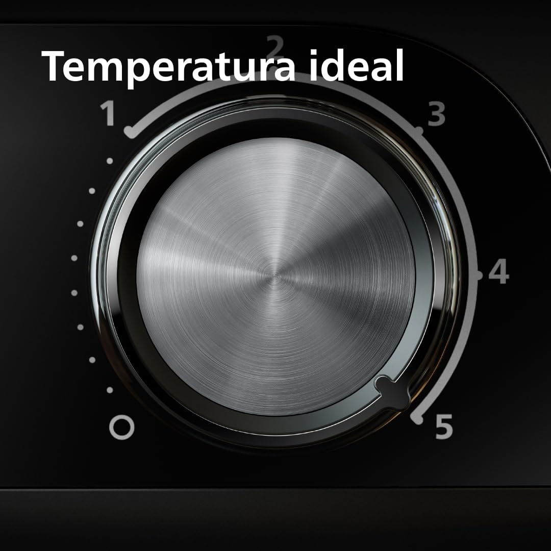 Philips Parrilla Grill Serie 3000 – Parrilla familiar grande, 2400 W de calentamiento rápido, temperatura ajustable, revestimiento antiadherente, fácil limpieza (HD6210/95)