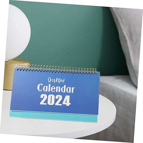 Miniatura 5 de VILLCASE 2024 Desk Calendar Desktop Calendar 2024 Custom Desk Calendar Easel Calendar Schedule Planning Calendar Flip Calendar for Desk Planner