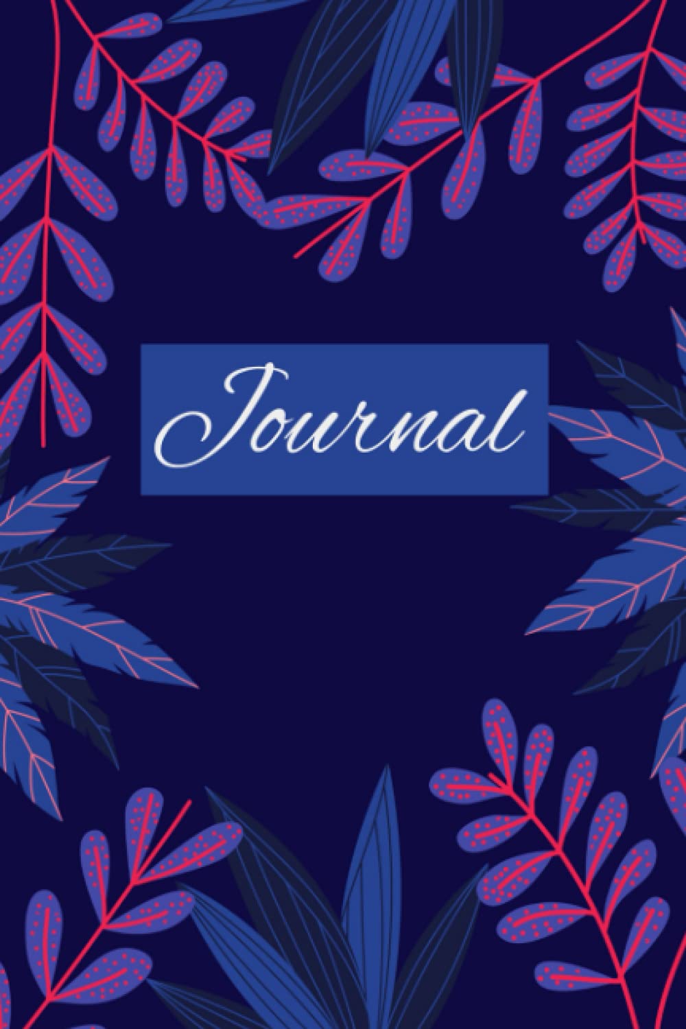 Floral Notebook Journal: Floral Notebook Journal 6" x 9" standard ruled lined notebook