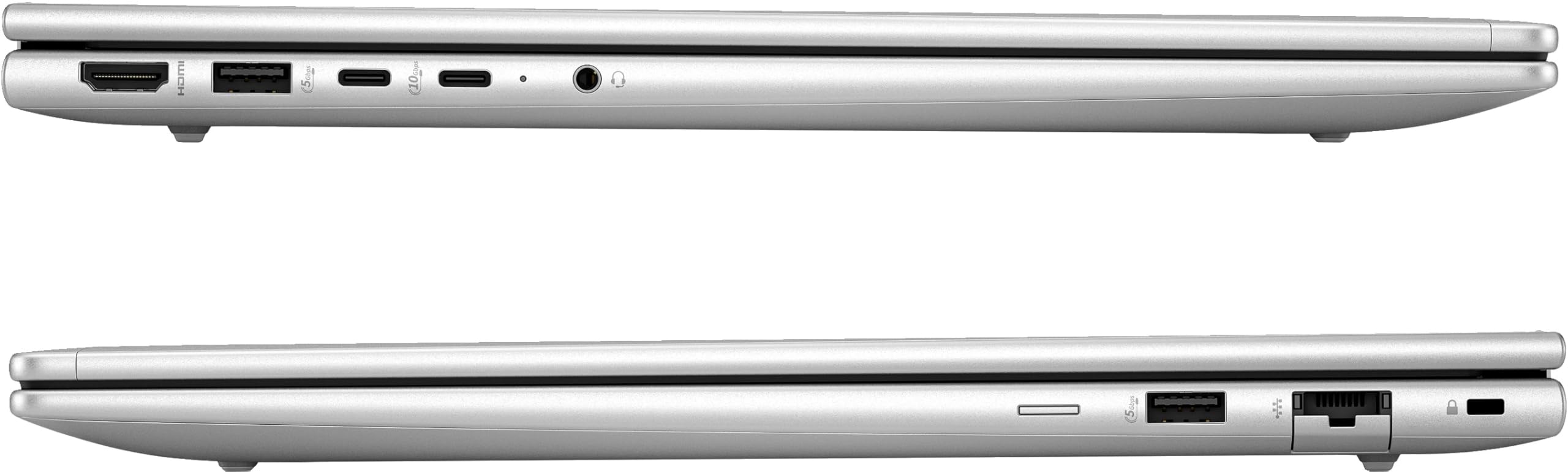HP Probook 4 G1iR Notebook portatile Silver, RAM 16GB DDR5, SSD 512 GB, Display FullHD 16", Cpu Intel i5-1334U 10 Core da 4,6 GHz, fingerprint, Win11 Pro