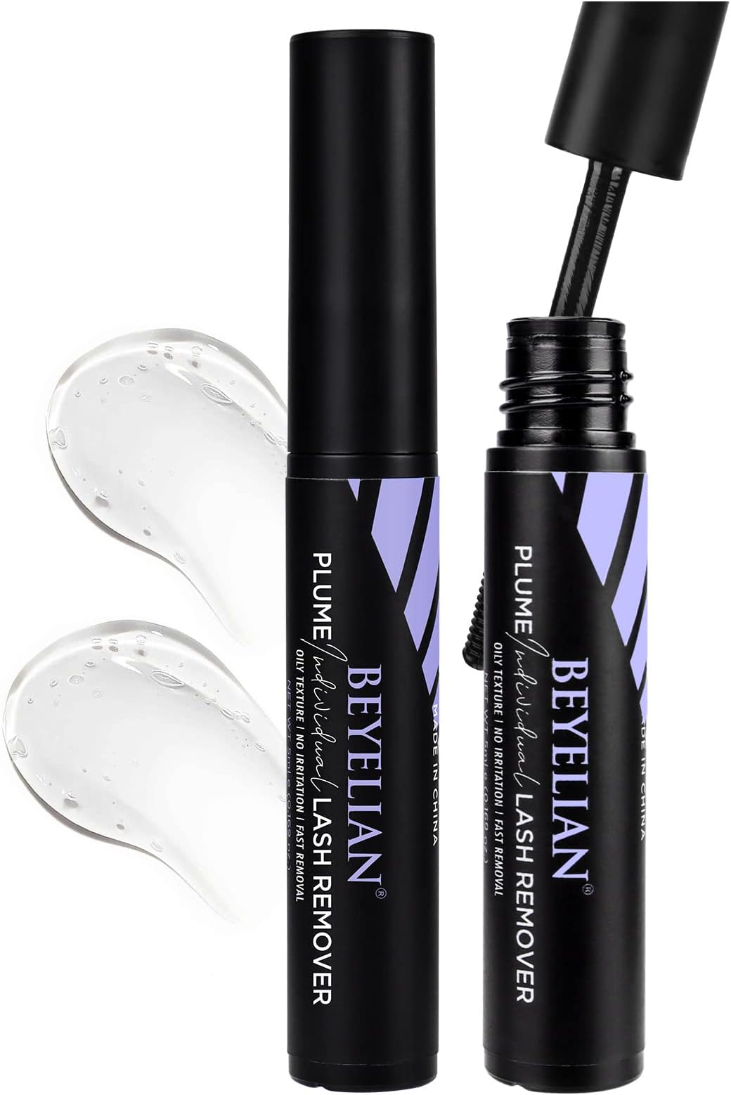 BEYELIAN Professional Lash Glue Remover for Cluster Eyelashes - 5g Adhesive Remover With Mascara Wand