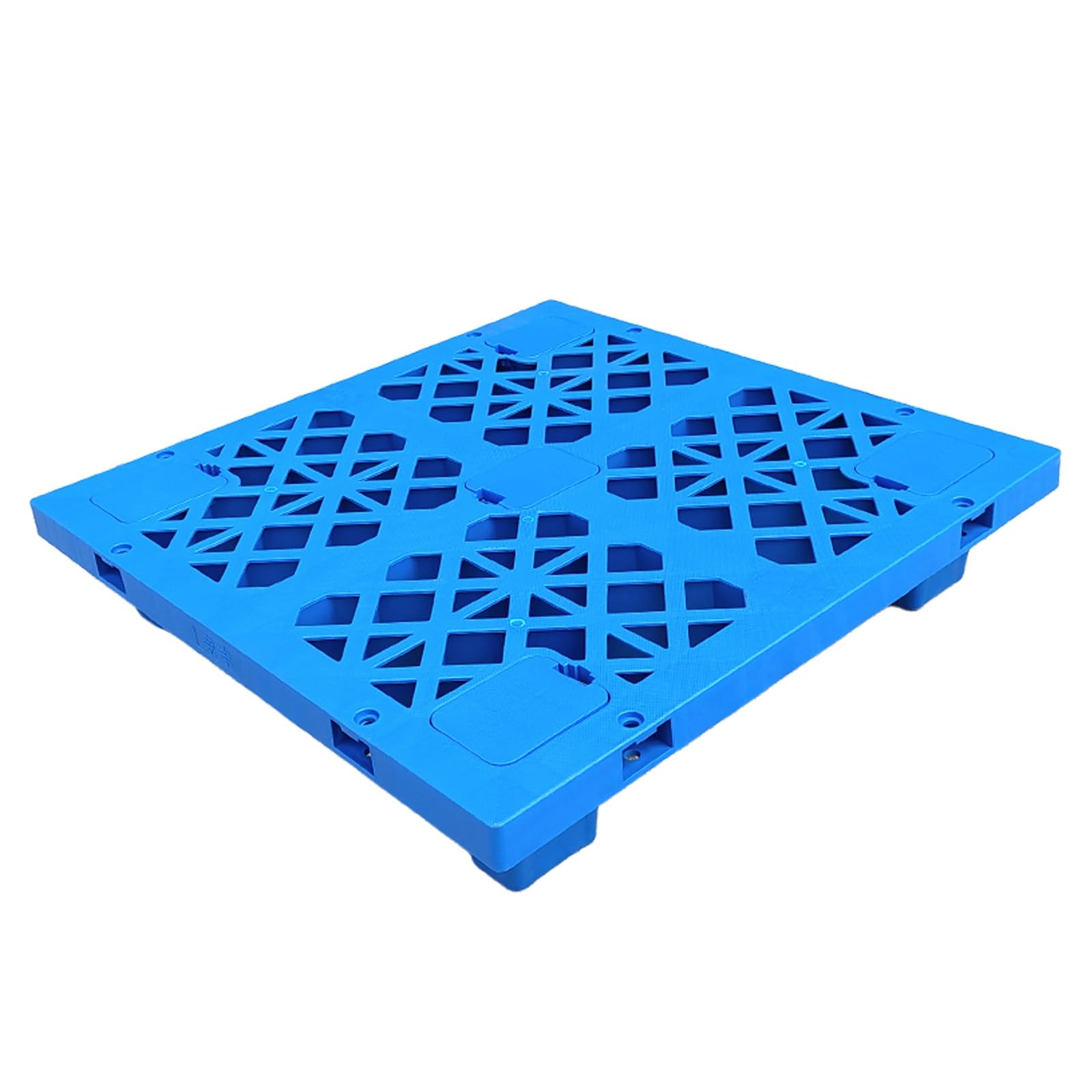 Pallet in Plastica, Pallet da Pavimento Leggero e Impermeabile, Bancale Pellet per Pavimenti Leggeri, Adatti per Garage(Blue,50x50x10cm/20x20x4in)