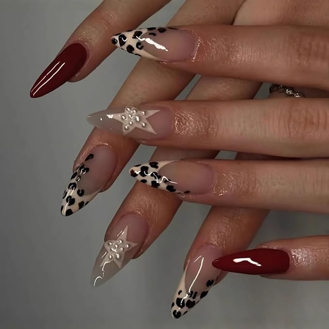 Cheetah Print Y2K Nails ✨ Press-on Manicure