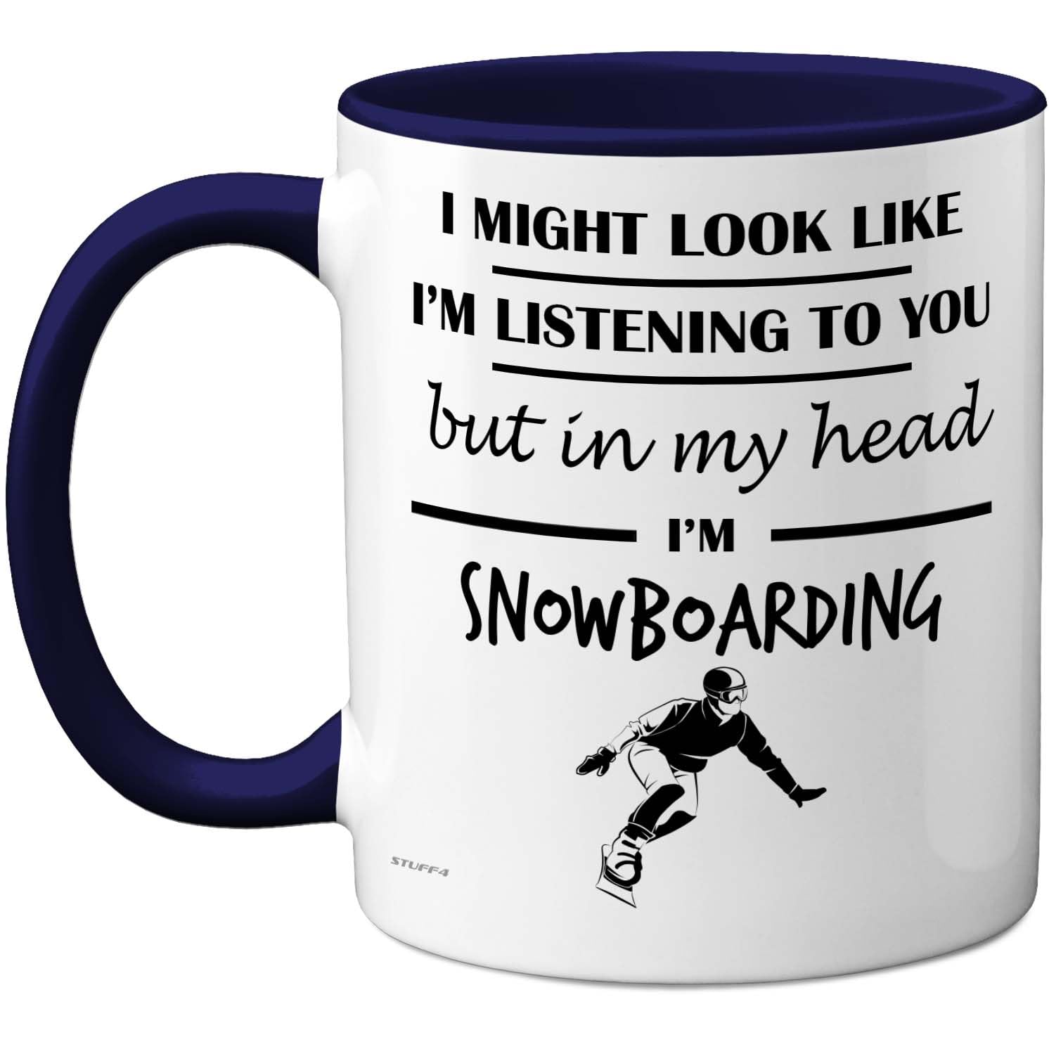 Stuff4 Snowboarding, in My Head Mug
