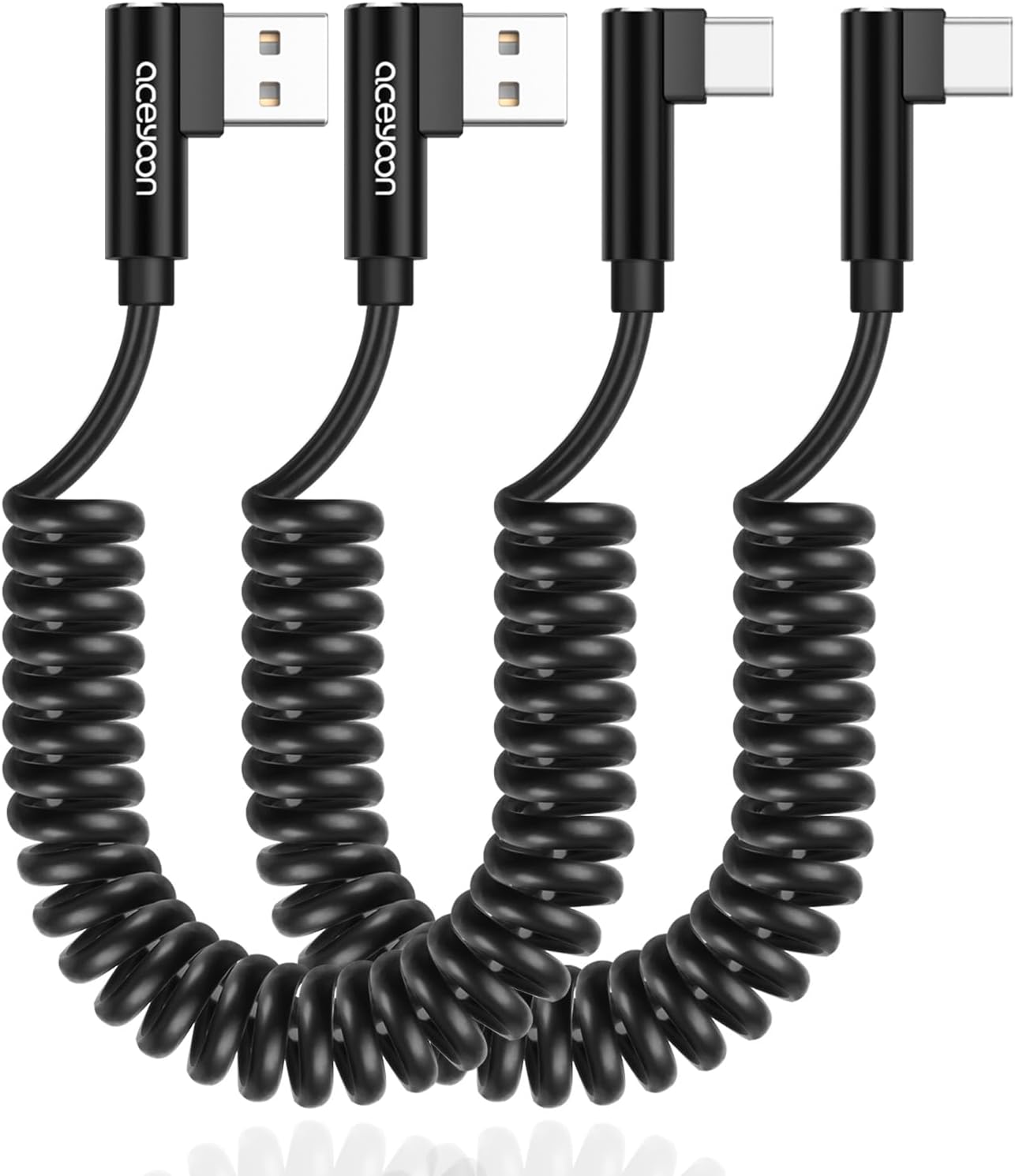 Câble Synchronisation Flash 3.5mm Yctze Universal 3,5 Mm Mâle Flash PC Sync Câble Enroulé Câble Studio Photo Universel