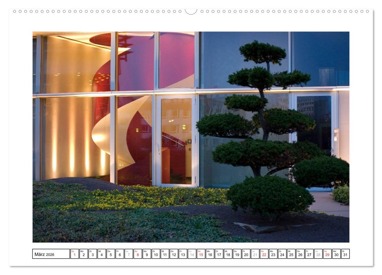 Moderne Architektur (Wandkalender 2026 DIN A2 quer), CALVENDO Monatskalender: Moderne Architektur