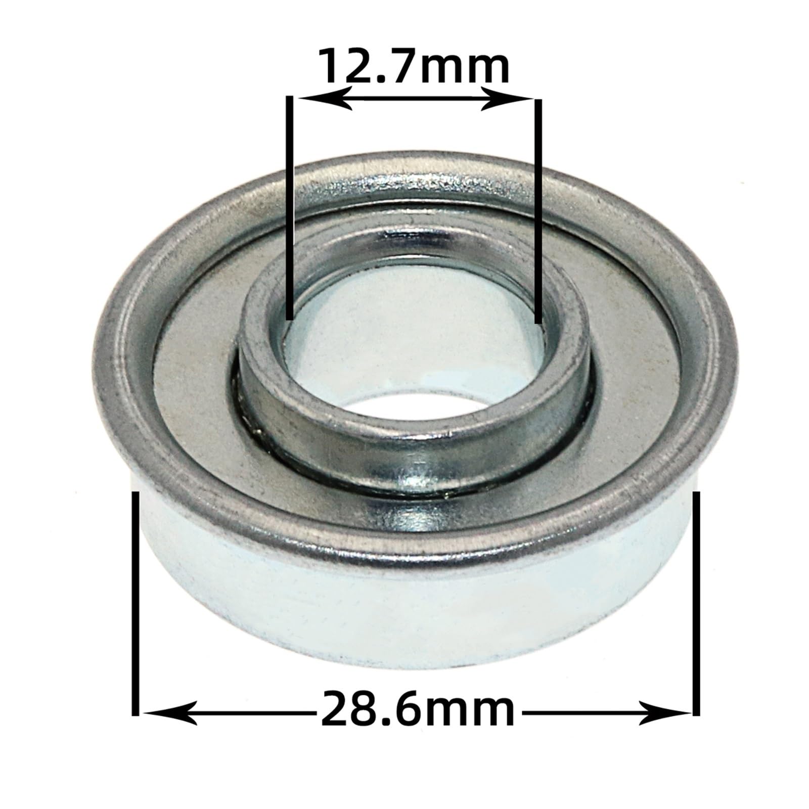 4 piezas 91102-960-003 91055-VA4-003 91102960003 91055VA4003 91102-960-010 Rodamiento de bolas con brida adecuado for cortadoras césped