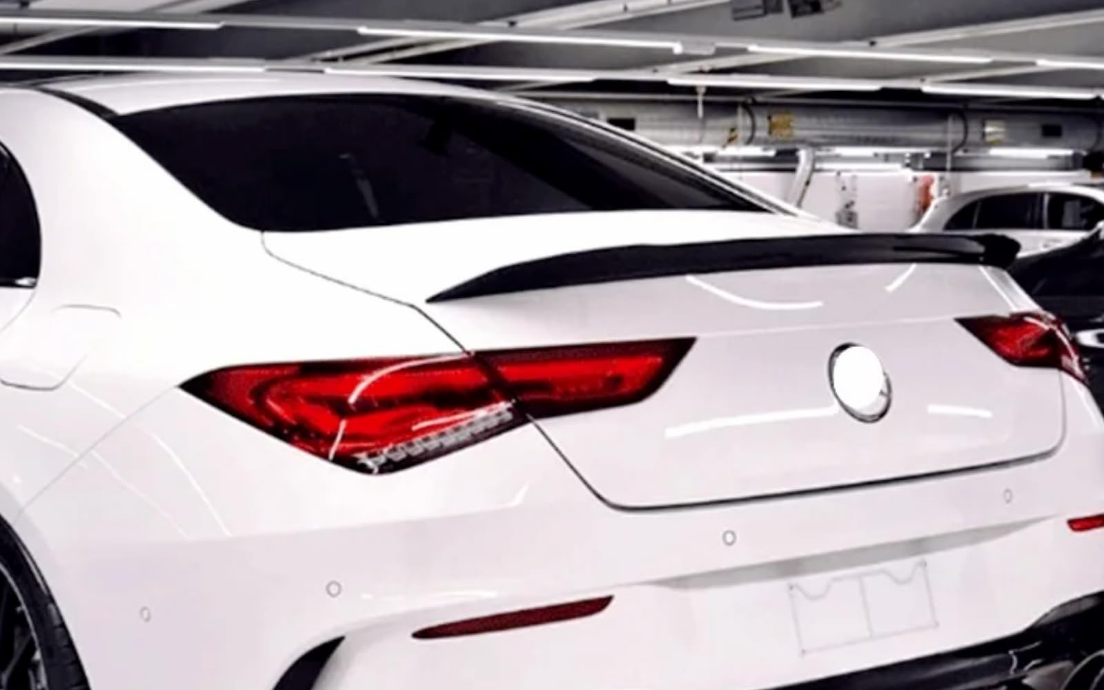 MpTuned MB W118 C118 Spoiler posteriore nero lucido per bagagliaio classe CLA W118 2019 anno modelli Performance Tuning Restyling