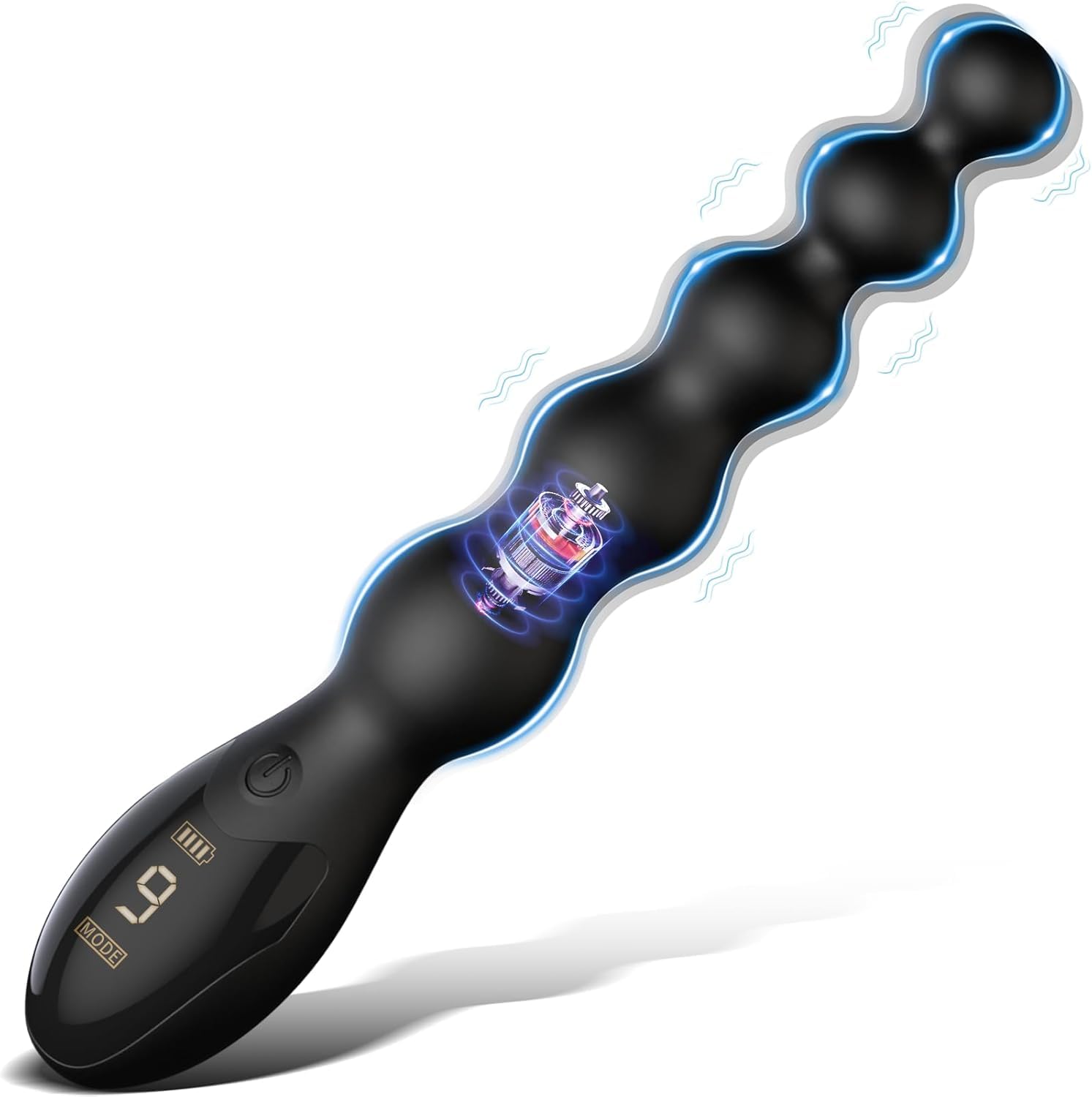 palline anali Plug anale vibrante - Giocattoli sessuali maschili Massaggiatore per la prostata Giocattoli anali, Giocattoli per adulti Tappi anali Vibratori Progettazione di laurea e display