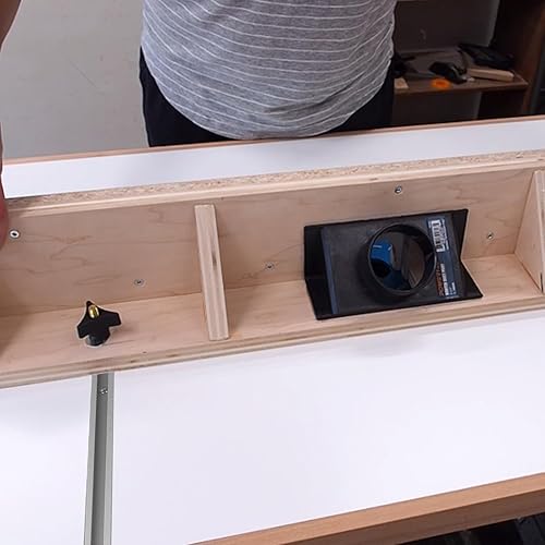 Miniatura 7 de Paquete de 2 rieles en T de 12 pulgadas, canal en T de aluminio, riel de ranura en T de doble corte con agujeros de montaje preperforados y