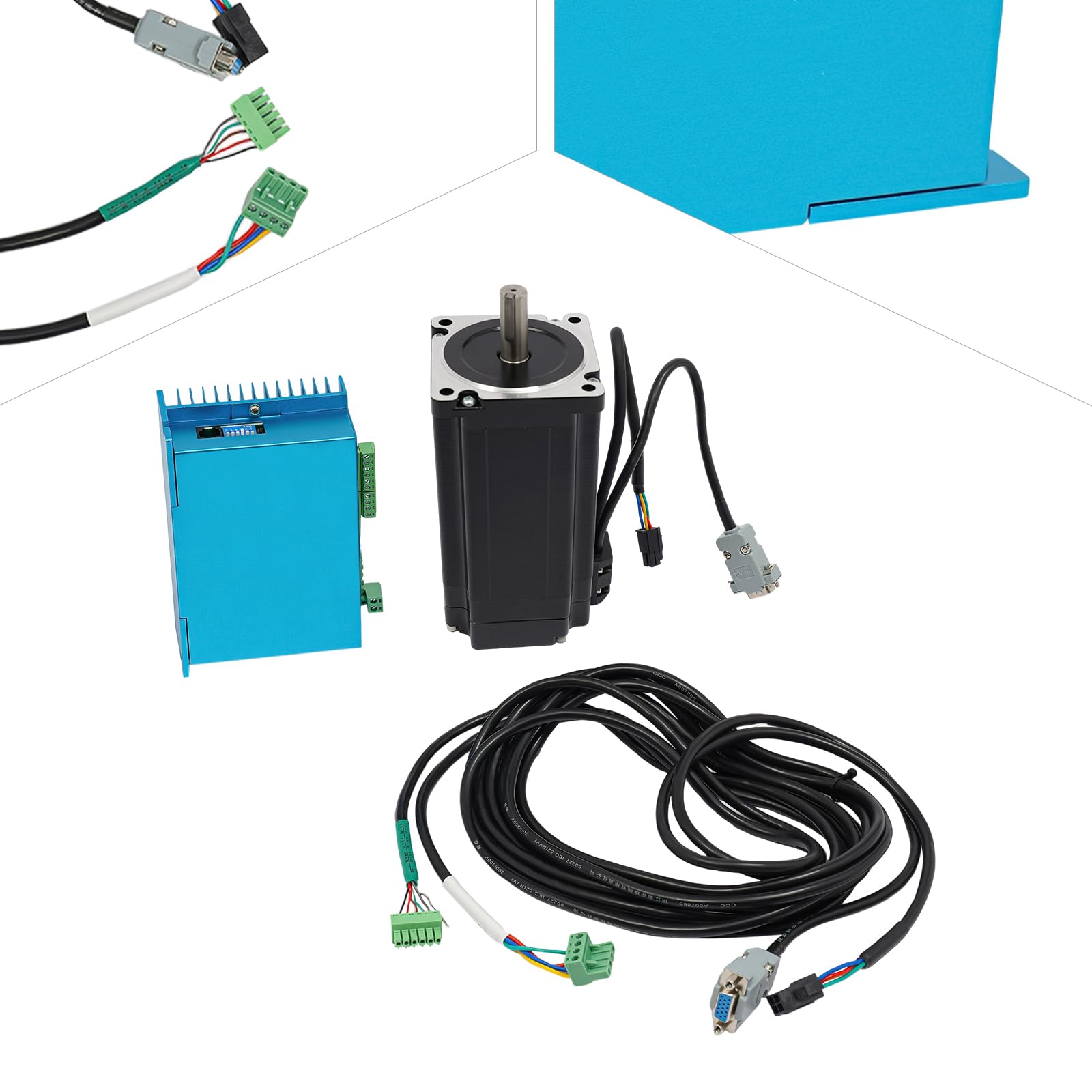 Kit moteur pas à pas boucle fermée 12Nm + pilote HBS860H